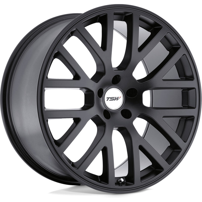 Roues TSW Donington Noir Mat 20x8.5 5x120 15 Offset — Roues et jantes