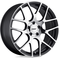 TSW Nurburgring Gunmetal Machined 20x8.5 Rims 5x108 Bolt Pattern — Wheels & Rims