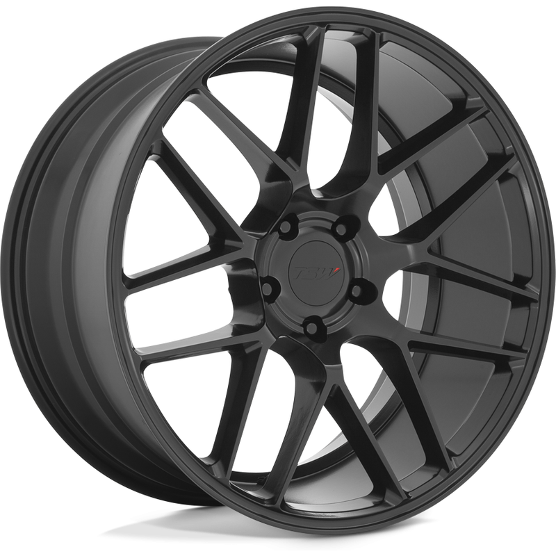 Roues TSW Tamburello Noir Mat - 20x8.5 - Motif de boulons 5x114.3 — Roues et jantes