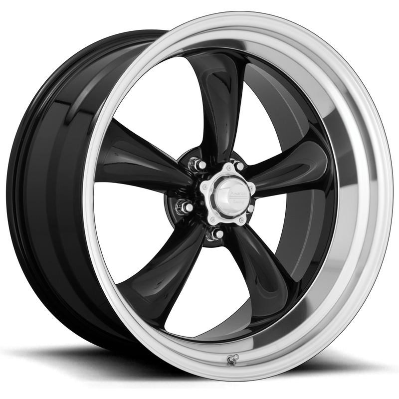 American Racing VN315 Torq Thrust II Black Wheel 22x11 5x127 — Wheels & Rims