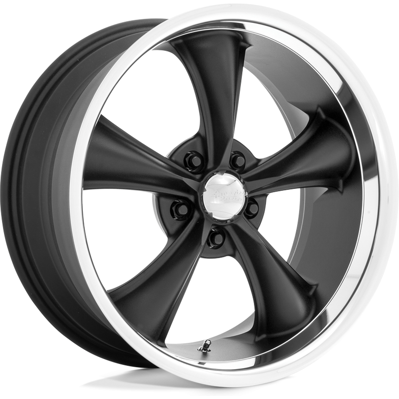 American Racing VN338 Boss TT Textured Black Wheel - 18x8 - 5x114.3 — Wheels & Rims