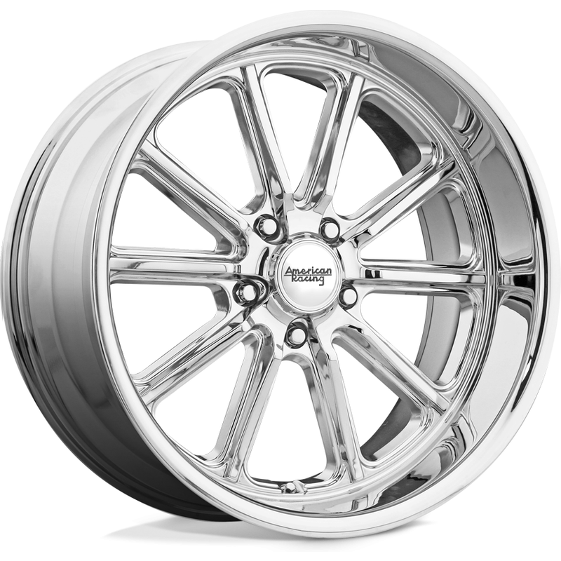 American Racing VN507 Rodder Chrome Wheels - 17x7 - 5x114.3 — Wheels & Rims