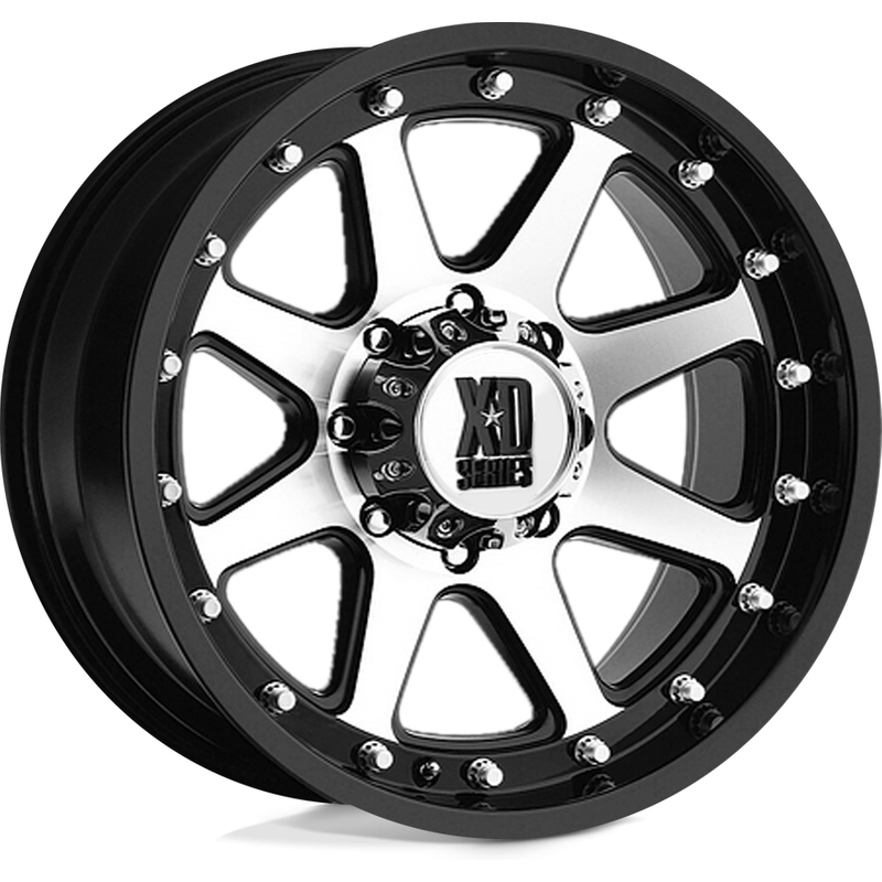 Roues XD Series XD798 Addict Machined Black - 20x9, 6x139.7 — Roues et jantes