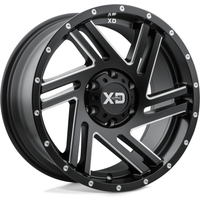 Roues XD Series XD835 Swipe Milled Noir 20x9 6x114.3