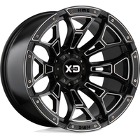 Roues XD Series XD841 Boneyard Moulées Noires Brillantes 20x10 -18 Offset