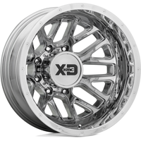 Roues XD Series XD843 Grenade Dually Chrome 17x6.5 8x210 -155 Offset — Roues et jantes