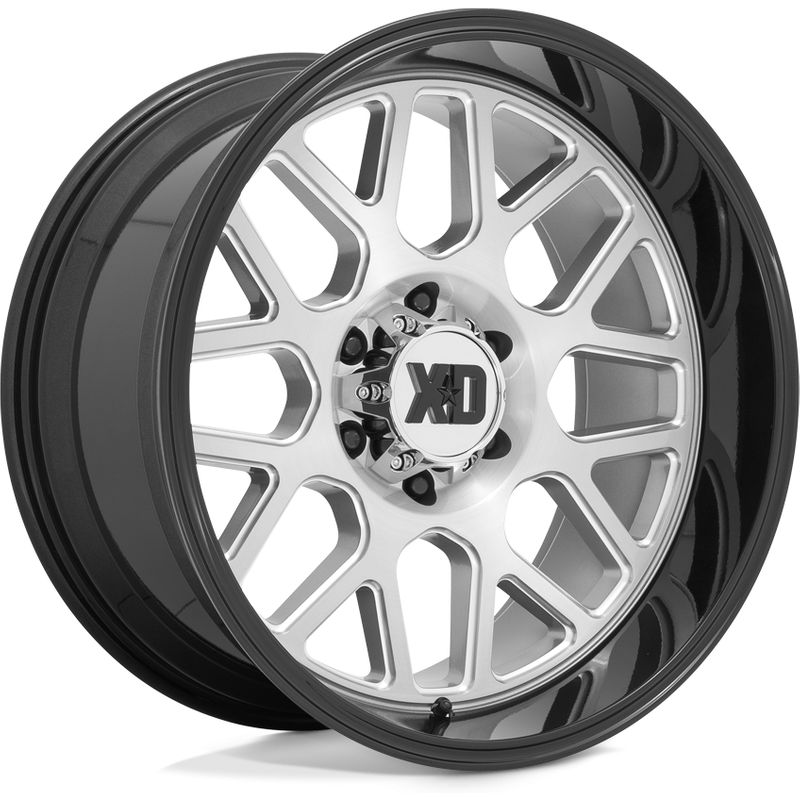 Roues XD Series XD849 Grenade II 20x10 avec bord G-noir — Roues et jantes