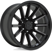 Roues XD Series XD855 Luxe Noir Brillant Mach - 20x10 - 5x127