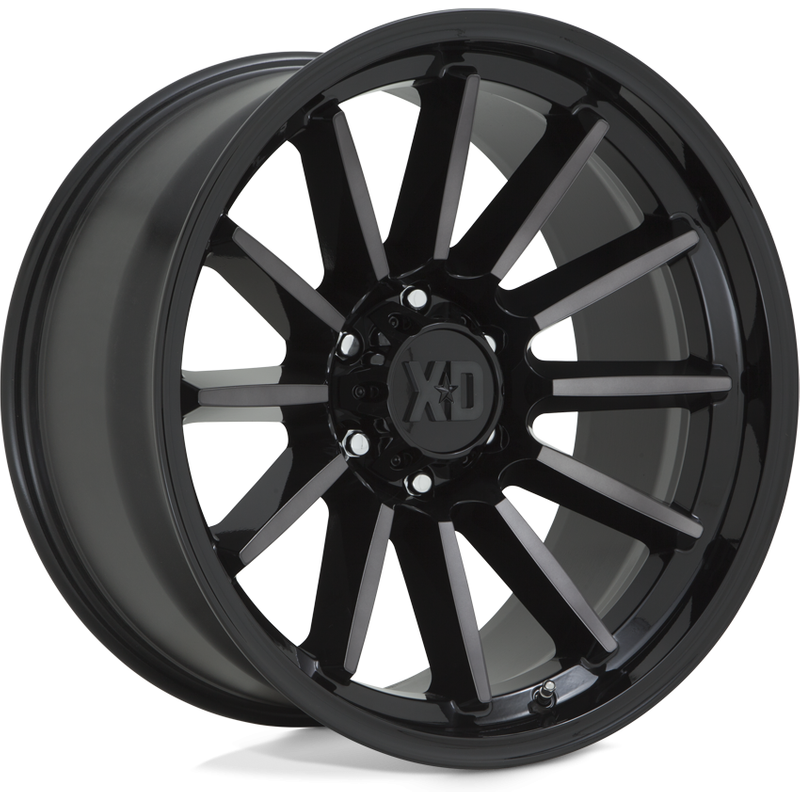 XD Series XD855 Luxe Gloss Black Mach Wheels - 20x10 -5x127 Bolt Pattern — Wheels & Rims
