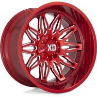 Roues XD Series XD859 Gunner Red Milled - 20x10 - 5x127 -18 Offset