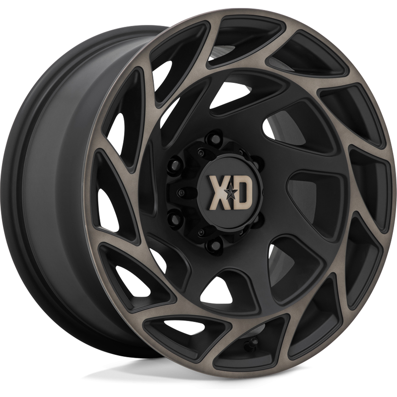Roues XD Series XD860 Onslaught Noir Bronze Teinté 20x10 -18 Offset — Roues et jantes