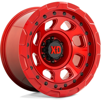 XD Series XD861 Storm Red 20x10 Wheels 5x127 Bolt Pattern -18 Offset — Wheels & Rims