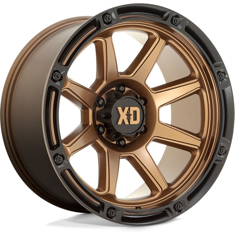 XD Series XD863 Bronze w Black 20x10 Wheels 6x135 Bolt Pattern — Wheels & Rims