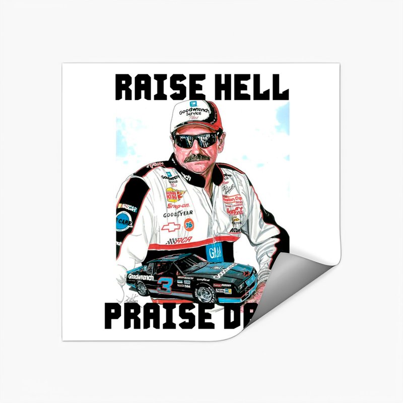 Autocollants Raise Hell, Praise Dale — Autocollants et stickers