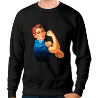 Sweatshirt Rosie The Riveter par Bruce Ashman Baker