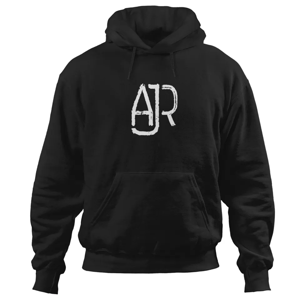 Hoodies Unisex Noirs AJR Band — Sweats à capuche pour hommes