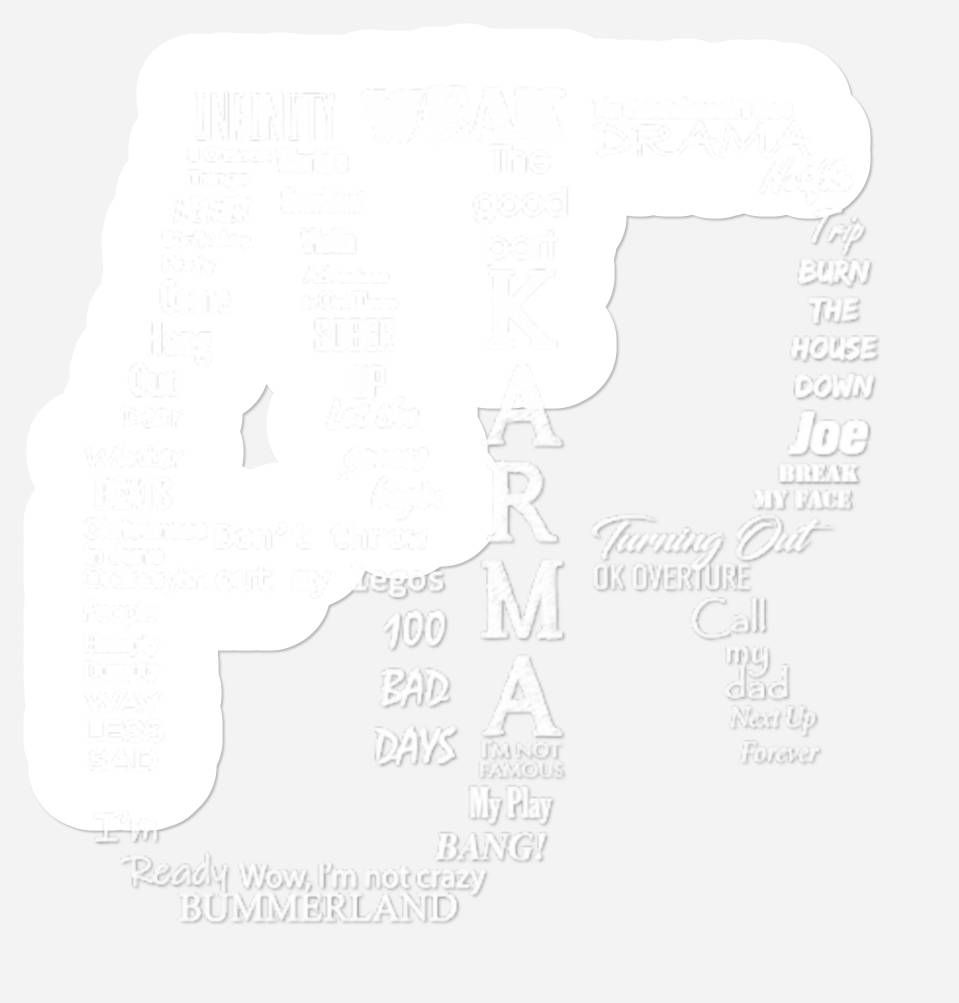 Autocollants du groupe AJR - Style carré classique — Autocollants et stickers
