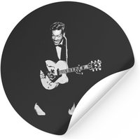 Autocollants Chuck Berry - Design carré classique — Autocollants et stickers