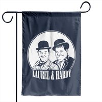 Laurel & Hardy Funny Garden Flags for Fans
