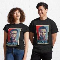 T-shirt classique Gervonta Davis pour hommes en noir — T-shirts pour hommes