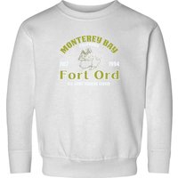 Sweatshirt Unisexe Noir Fort Ord Monterey Bay