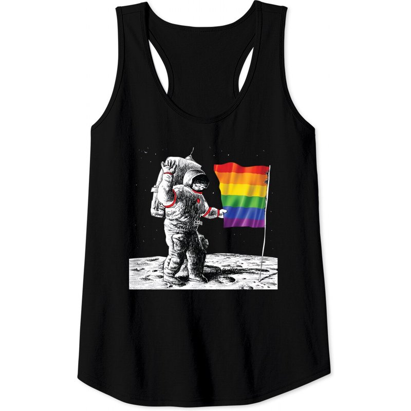 Débardeurs Gay Pride pour hommes - Noir — T-shirts pour hommes