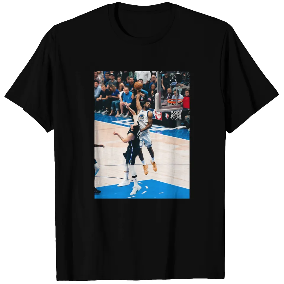 T-shirt classique Andrew Wiggins Dunk On Luka pour hommes