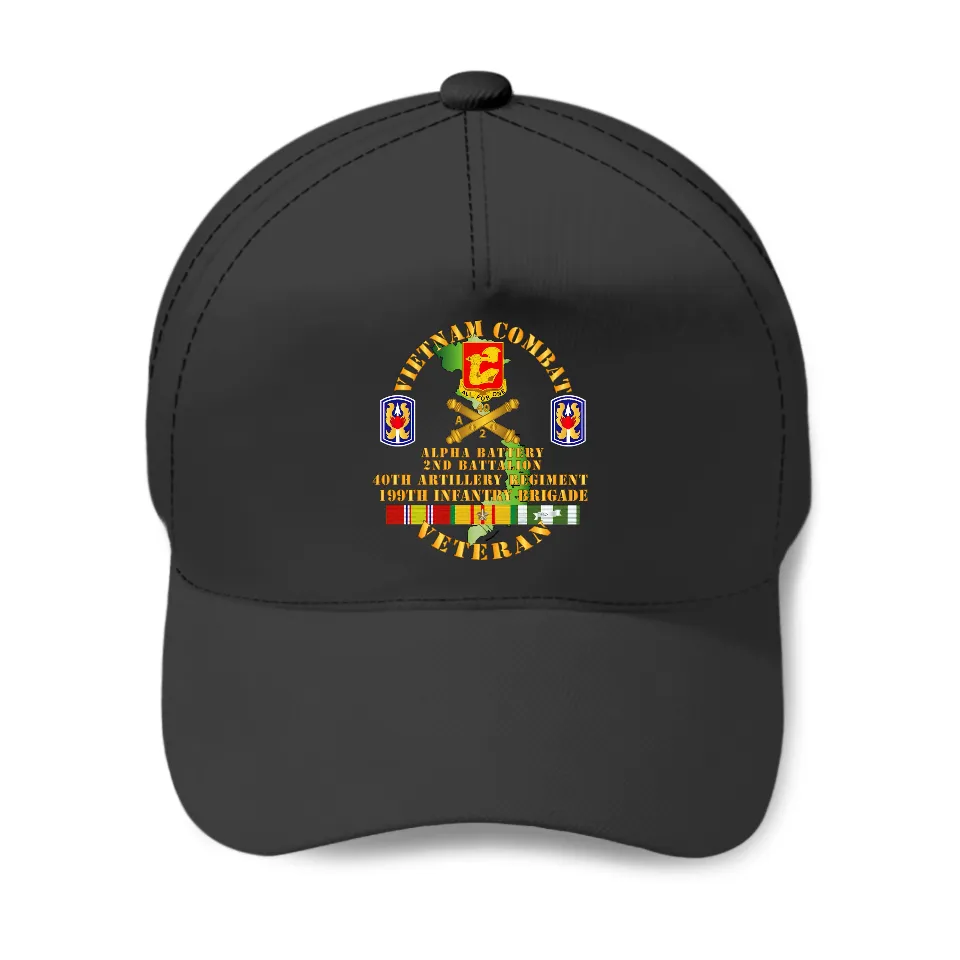 2nd Bn 40th Artillery 199th Infantry Bde Baseball Cap