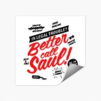 Autocollants Better Call Saul - Design carré classique — Autocollants et stickers