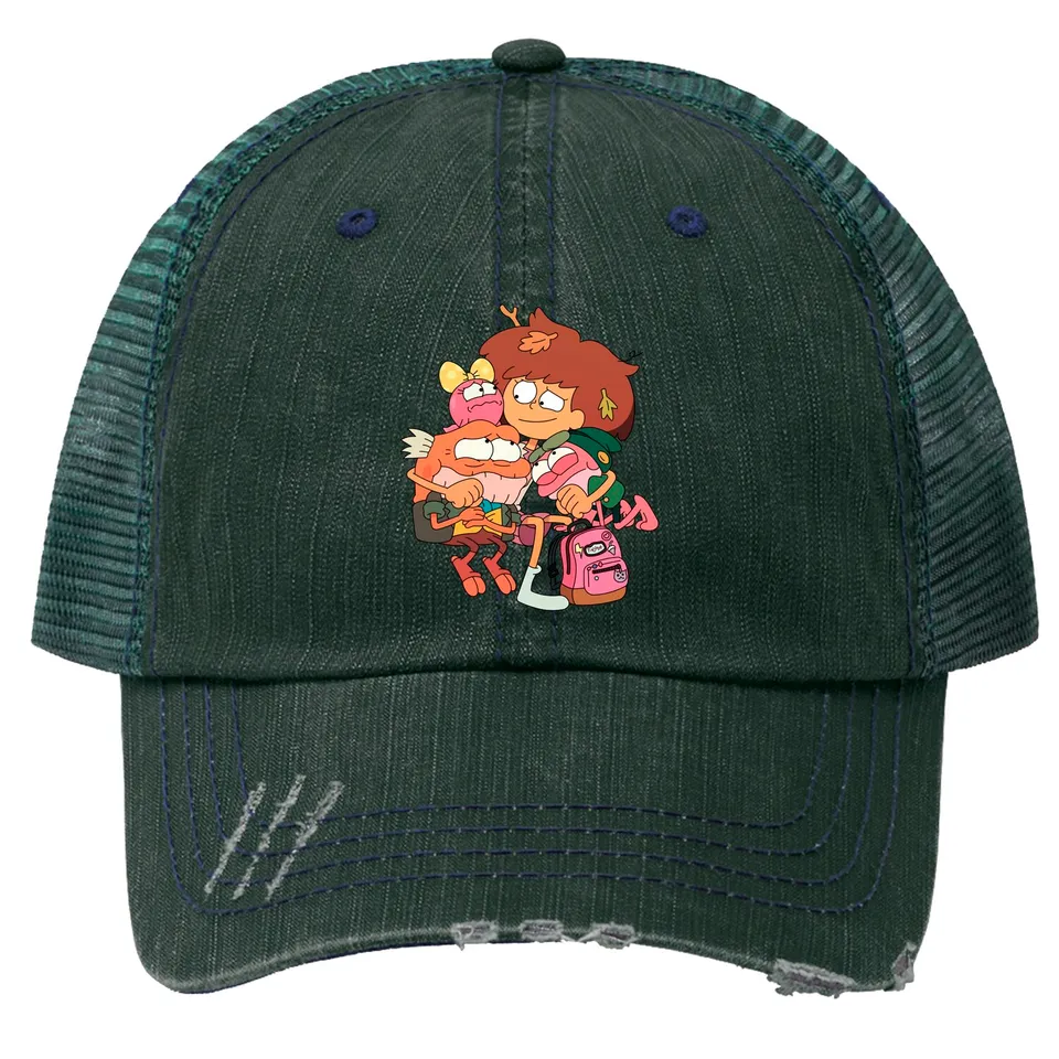 Casquette Trucker Classique Anne Amphibia - Vert Foncé — Casquette de baseball