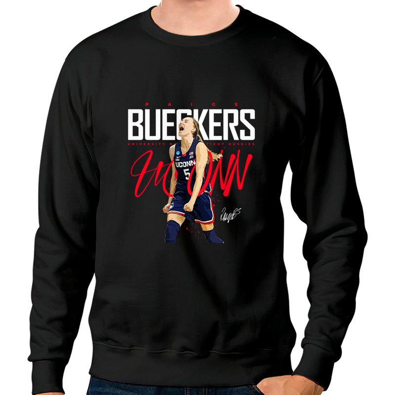 Sweat à capuche unisexe Paige Bueckers Basketball universitaire — Sweats à capuche pour hommes