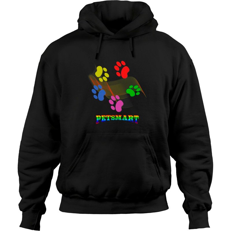 Hoodies Classiques Petsmart pour Unisexe en Noir — Sweats à capuche pour hommes
