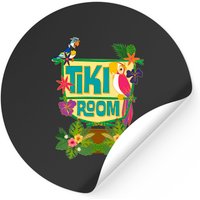 Enchanted Tiki Room Stickers - Classic Square Style