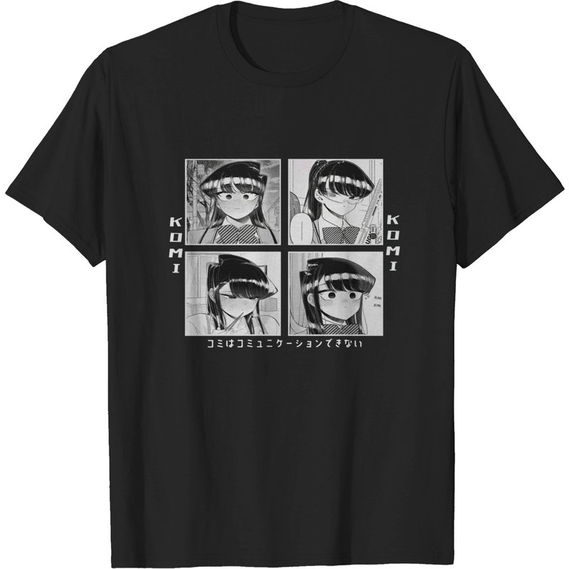 T-shirt unisexe Komi Can't Communicate Anime Manga pour hommes — T-shirts pour hommes