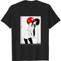 T-shirt pour hommes Komi Can't Communicate - Anime - Noir