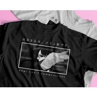 T-shirt Anime Komi Can't Communicate pour Hommes