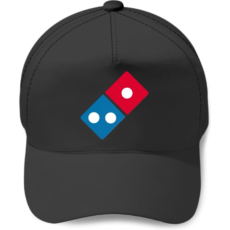 Dominos Baseball Caps for Custom Printing