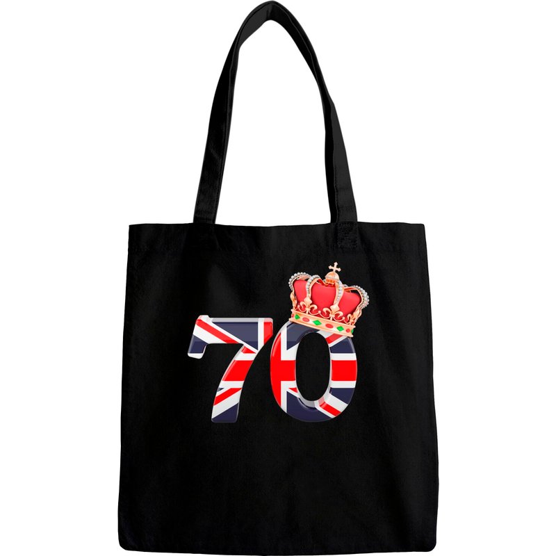 Sacs Fourre-Tout Officiels du Jubilé de Platine de la Reine Elizabeth II 2022 — Sacs fourre-tout