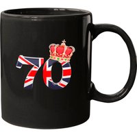 Mug officiel de l'emblème du jubilé de platine de la reine Elizabeth II 2022