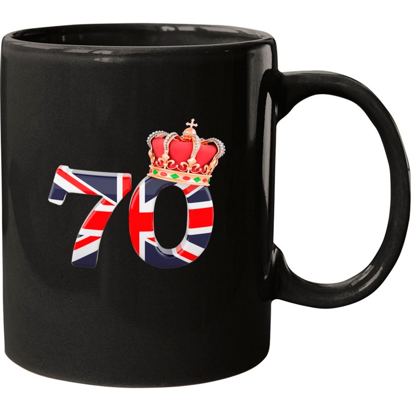 Queen Elizabeth II Platinum Jubilee 2022 Official Emblem Mug — Mugs & Tumblers