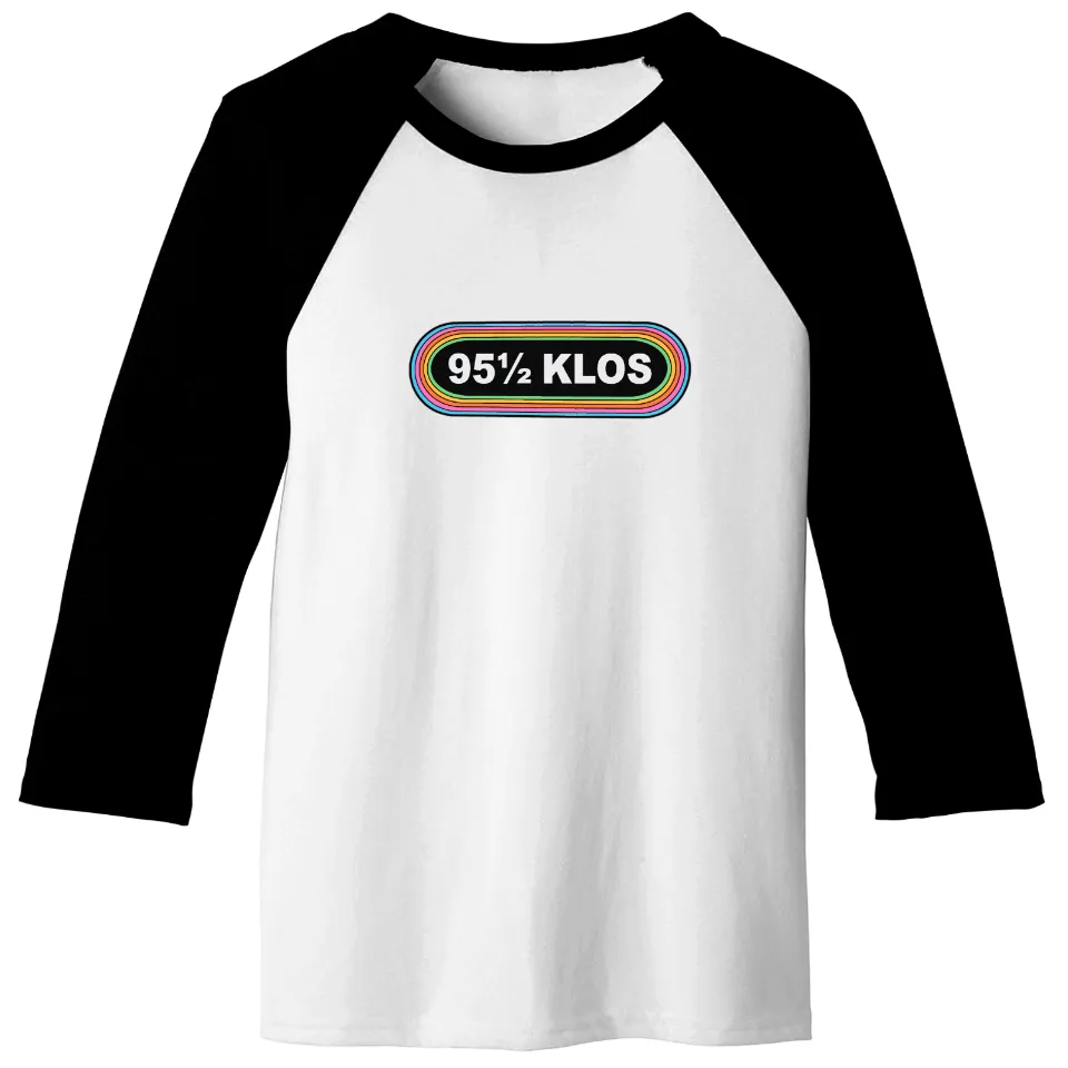 T-Shirts Baseball 951/2 KLOS California Rock Radio Station pour Hommes — T-shirts pour hommes