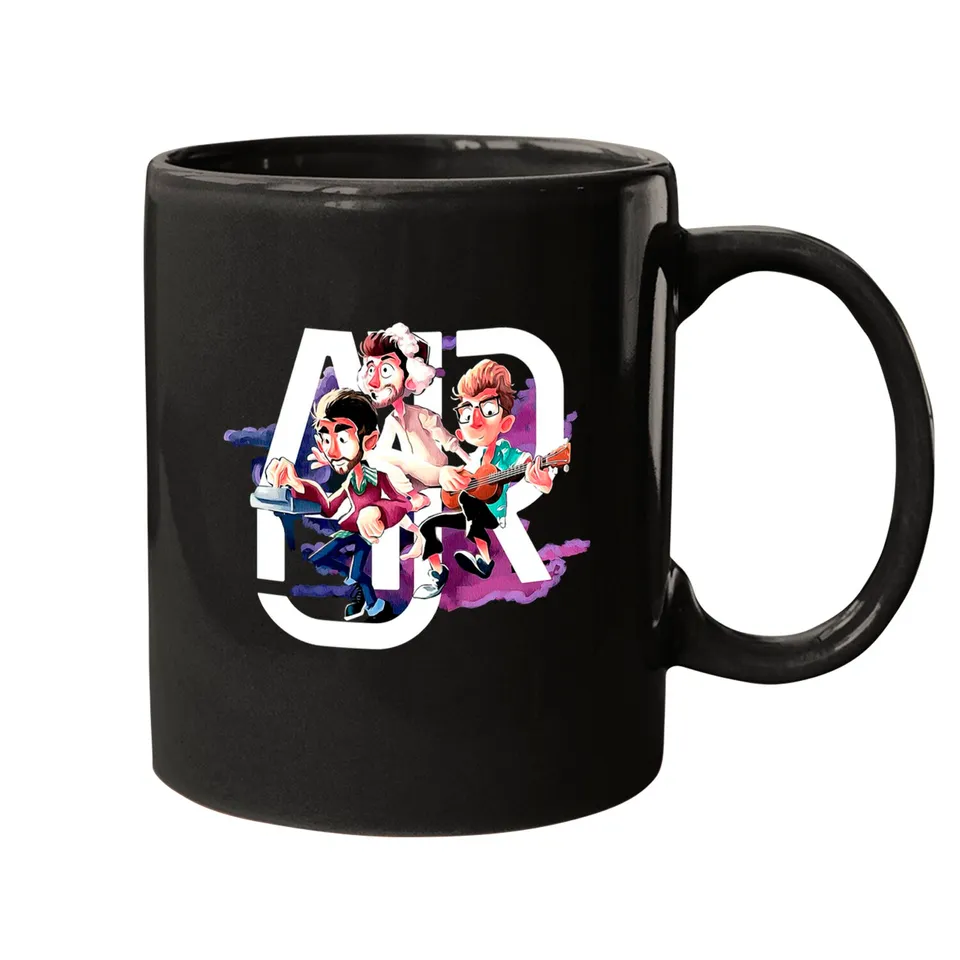 Mug en céramique Ajr Band - Personnalisable et résistant au lave-vaisselle — Tasses et gobelets