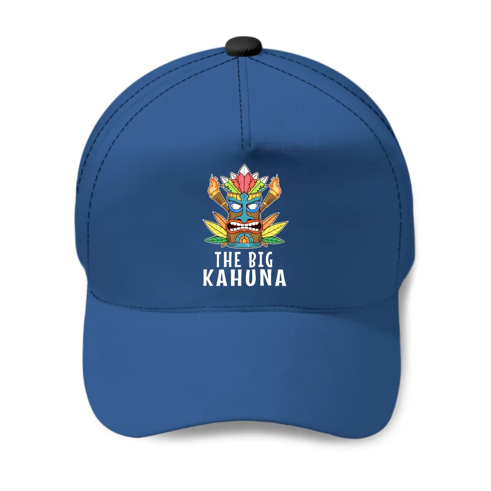 The Big Kahuna Tiki Gift Print Hawaiian Baseball Cap