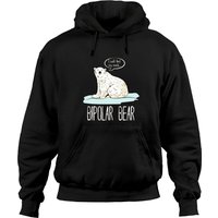 Hoodie Bipolaire Ours Polaire Personnalité Maniaque Dépressive