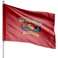WMMS 101 FM Radio Classic House Flags - Double-Sided Print