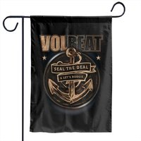 Drapeau de jardin unisexe Volbeat : Ancre - Impression double face — Drapeaux décoratifs