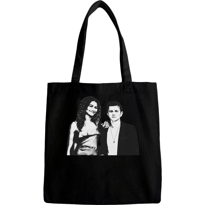 Tote Bags Zendaya Tom Holland avec poignées longues — Sacs fourre-tout