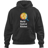 World Central Kitchen WCK Unisex Black Hoodies