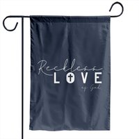 Drapeaux de Jardin Chrétien - Amour Imprudent de Dieu — Drapeaux décoratifs