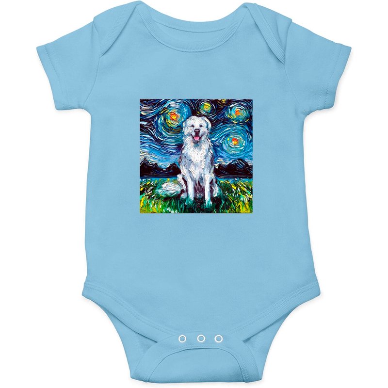 Body Great Pyrenees Night pour bébés — Bodys bébé